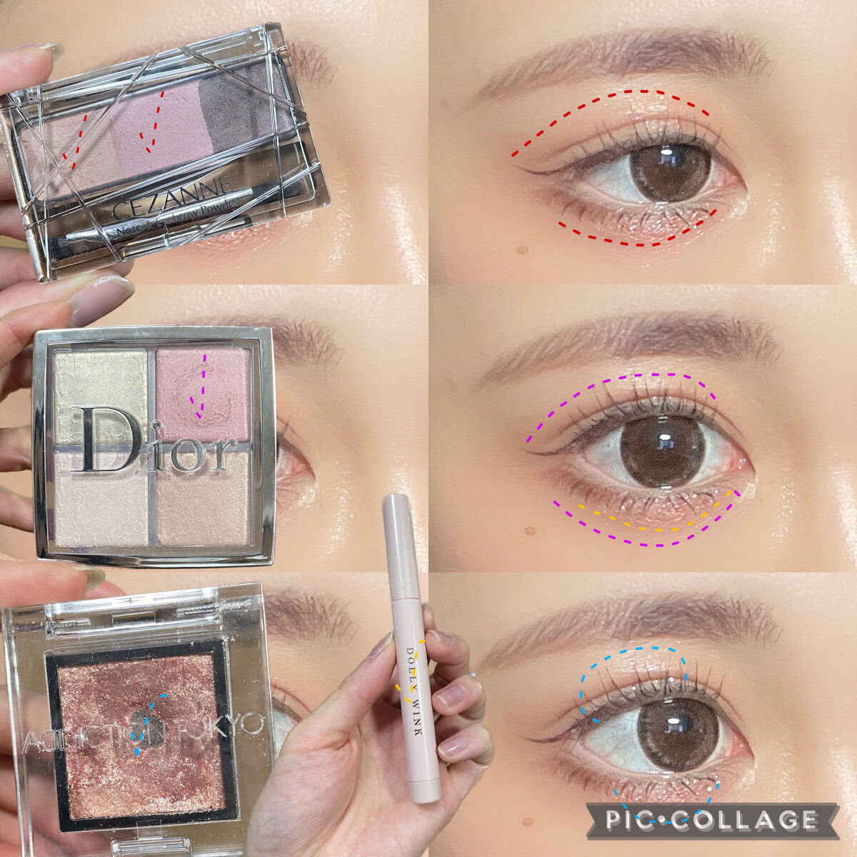 ノーズ＆アイブロウパウダー/CEZANNE/パウダーアイブロウを使ったクチコミ（3枚目）