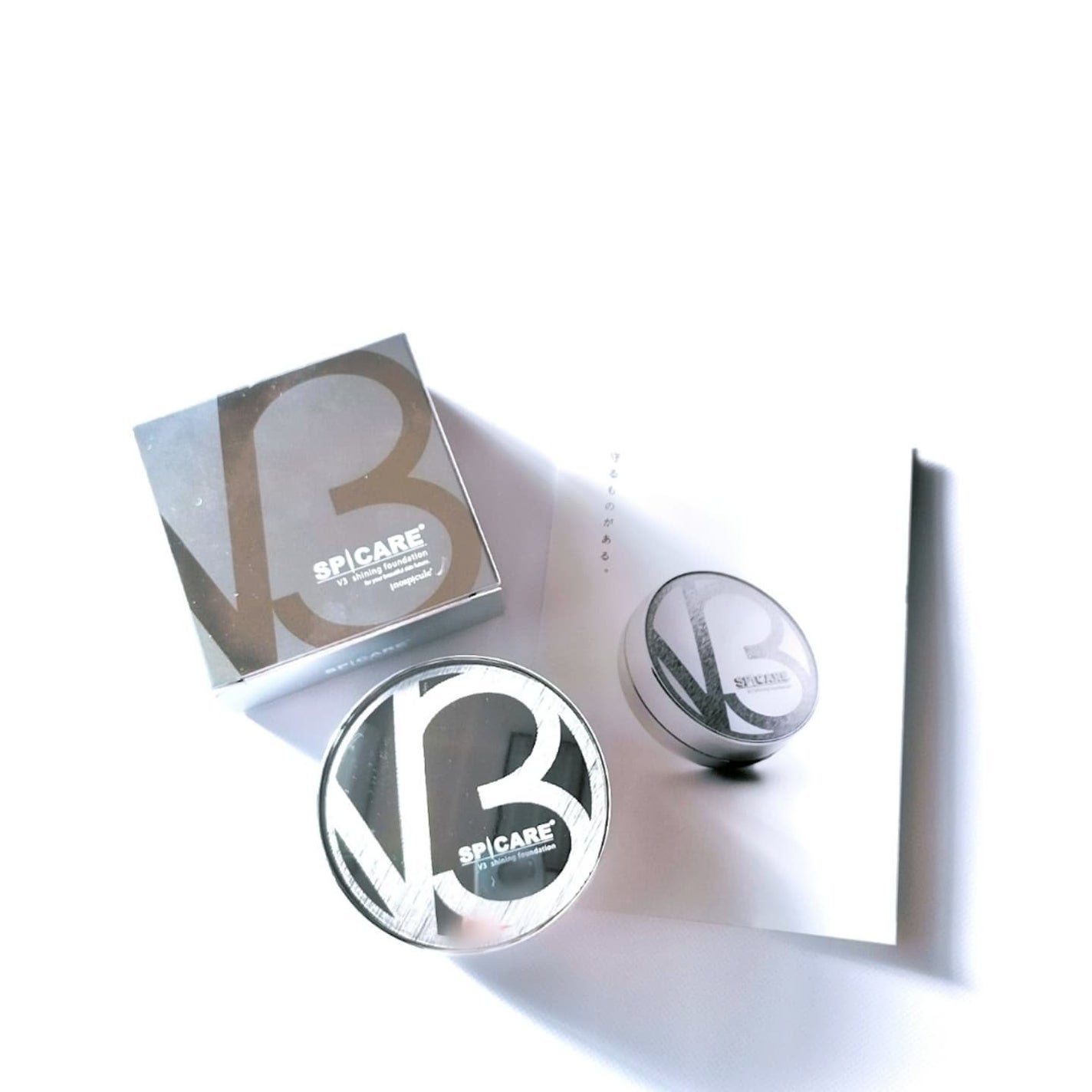 V3シャイニングファンデーション/SPICARE/クッションファンデーションを使ったクチコミ(10枚目)