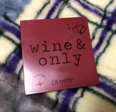 Wine&Only/ColourPop/アイシャドウパレットを使ったクチコミ（1枚目）