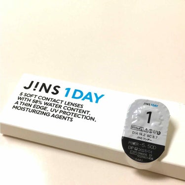 JiNS 1DAY/JINS/ワンデー（１DAY）カラコンを使ったクチコミ（1枚目）