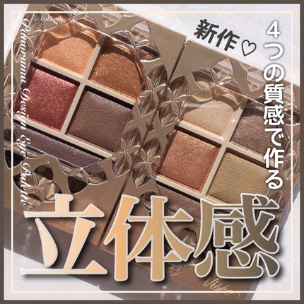 パノラマデザイン アイパレット/Visée/アイシャドウパレットを使ったクチコミ(1枚目)
