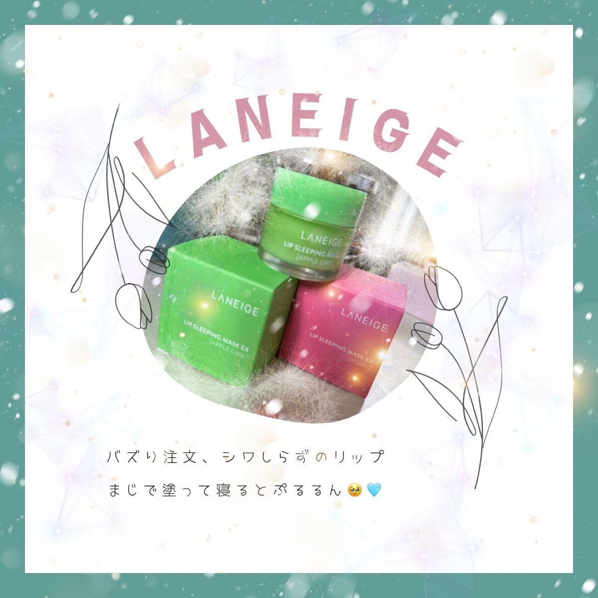 リップスリーピングマスク/LANEIGE/リップバームを使ったクチコミ(1枚目)