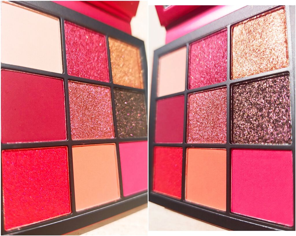 Obsessions Palette Ruby/Huda Beauty/アイシャドウパレットを使ったクチコミ(2枚目)