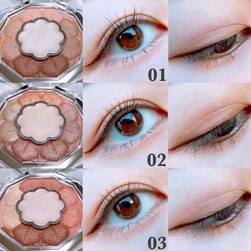 ジルスチュアート ブルームクチュール アイズ/JILL STUART/アイシャドウパレットを使ったクチコミ(2枚目)