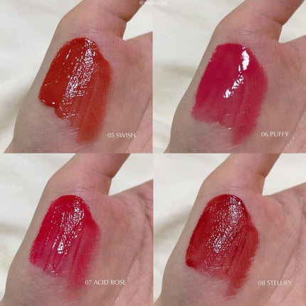 ハートクラッシュ ベアグレイズティント/HOLIKA HOLIKA/リップティントを使ったクチコミ(4枚目)