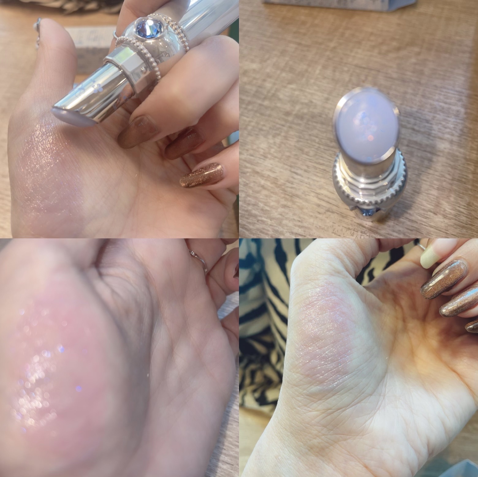 サムシングピュアブルー セント　マイリップス 00 something pure blue/JILL STUART/口紅を使ったクチコミ（3枚目）