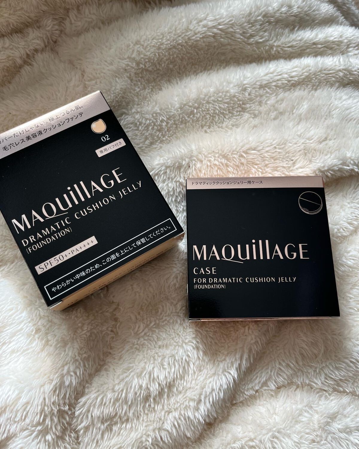 ドラマティックジェリーコンパクト/マキアージュ/クッションファンデーションを使ったクチコミ（2枚目）