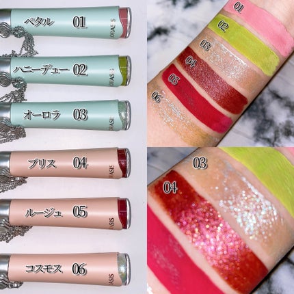 花簇流錦 クリーミーリキッドアイシャドウ 10 アイリス/花西子/リキッドアイシャドウを使ったクチコミ(3枚目)