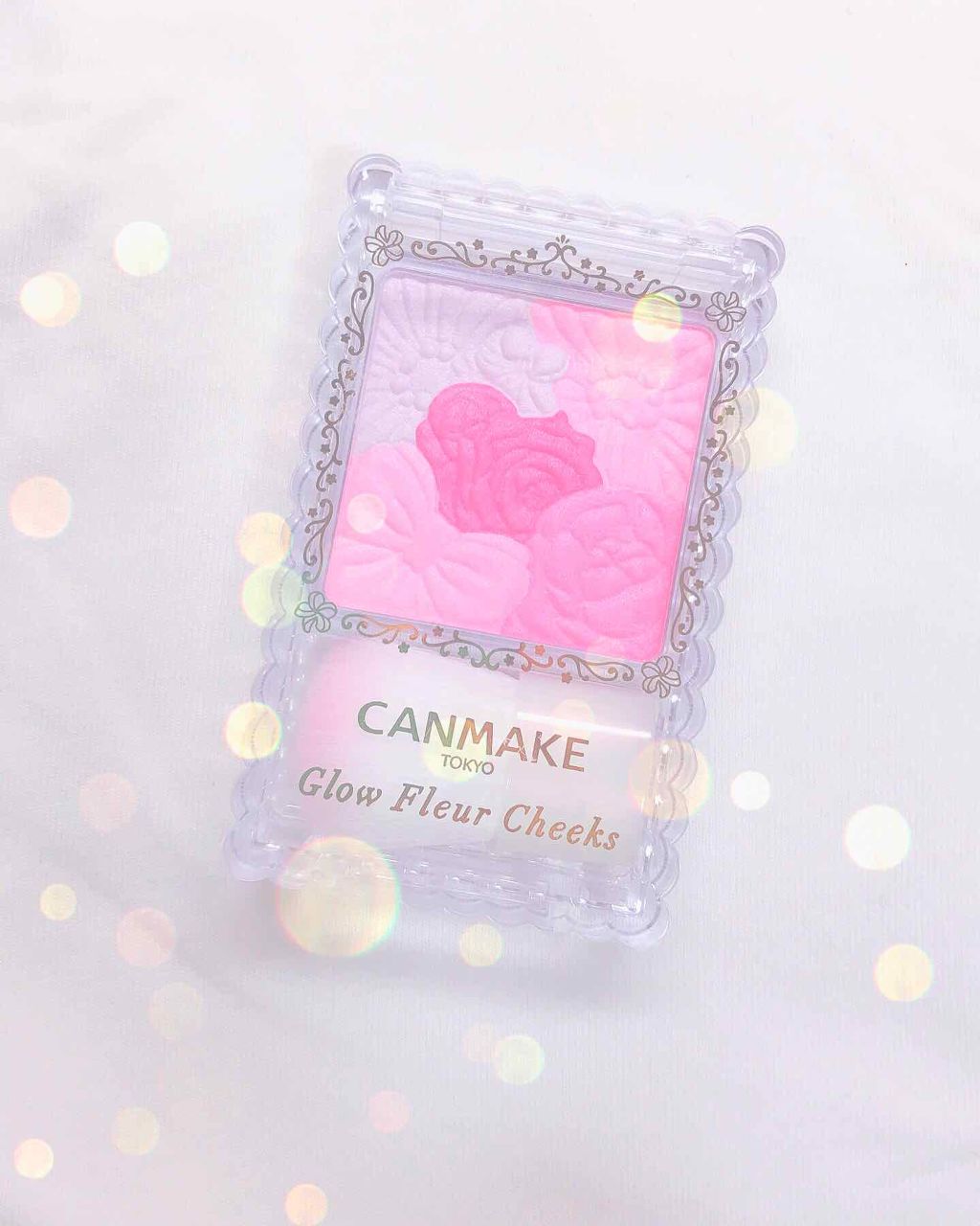 グロウフルールチークス/キャンメイク/パウダーチークを使ったクチコミ(1枚目)