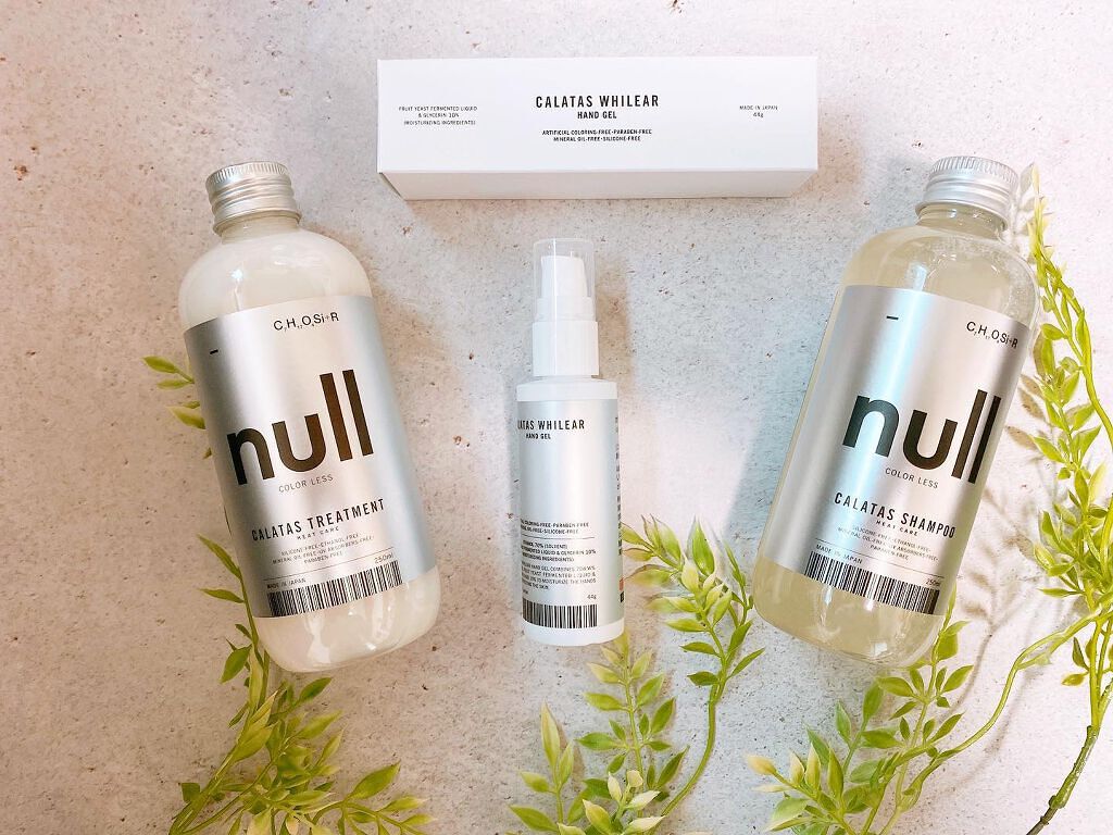 シャンプー／トリートメント ヒートケア　ヌル/CALATAS/市販シャンプーを使ったクチコミ（1枚目）