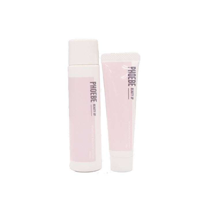 スキンケアトライアルセット<モイスチャーバランスローション・リッチモイスチャークリーム> PHOEBE BEAUTY UP