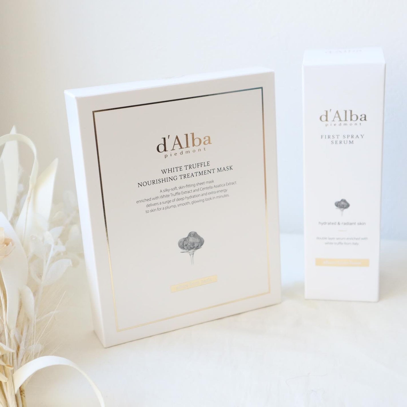 ダルバ ホワイトトリュフファーストスプレーセラム/ダルバ/ミスト状化粧水を使ったクチコミ(1枚目)