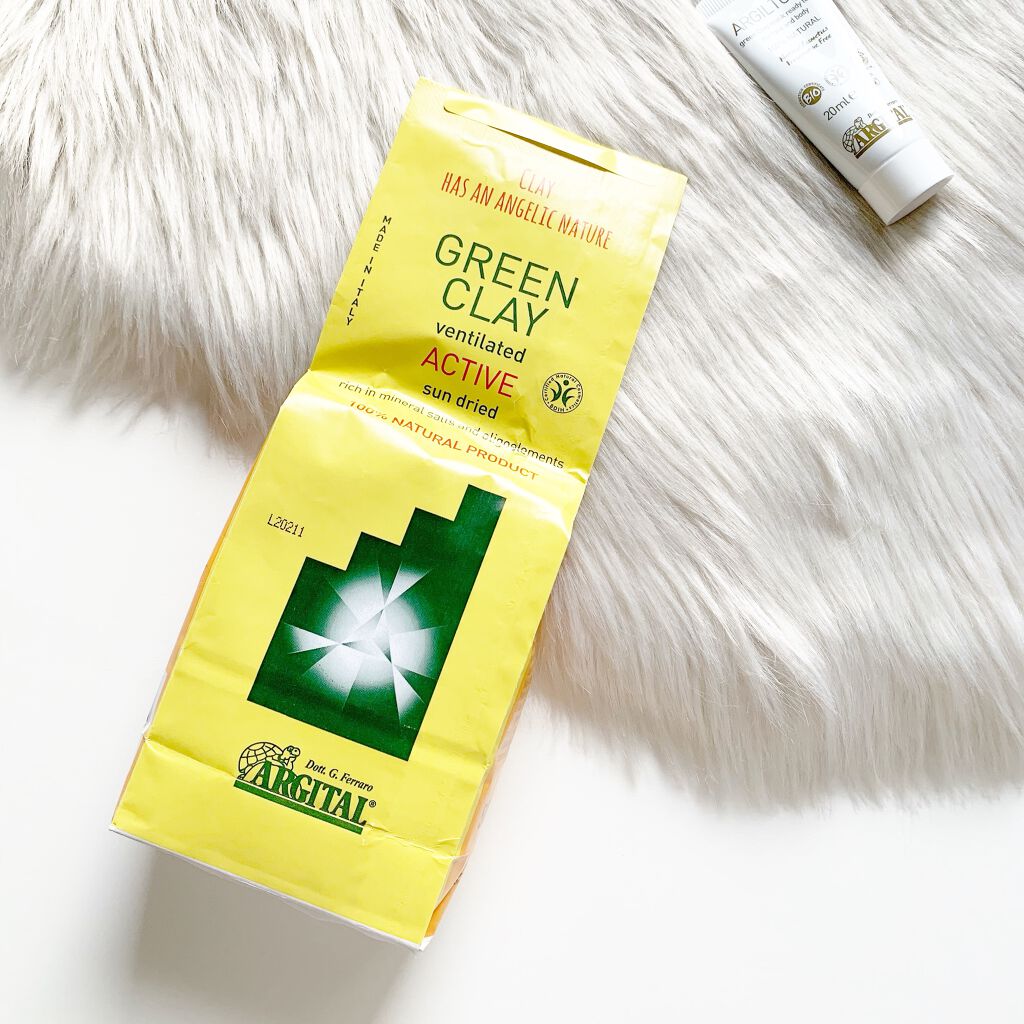 グリーンクレイパウダー アクティブ(全身用)/ARGITAL/無機塩系入浴剤を使ったクチコミ（1枚目）