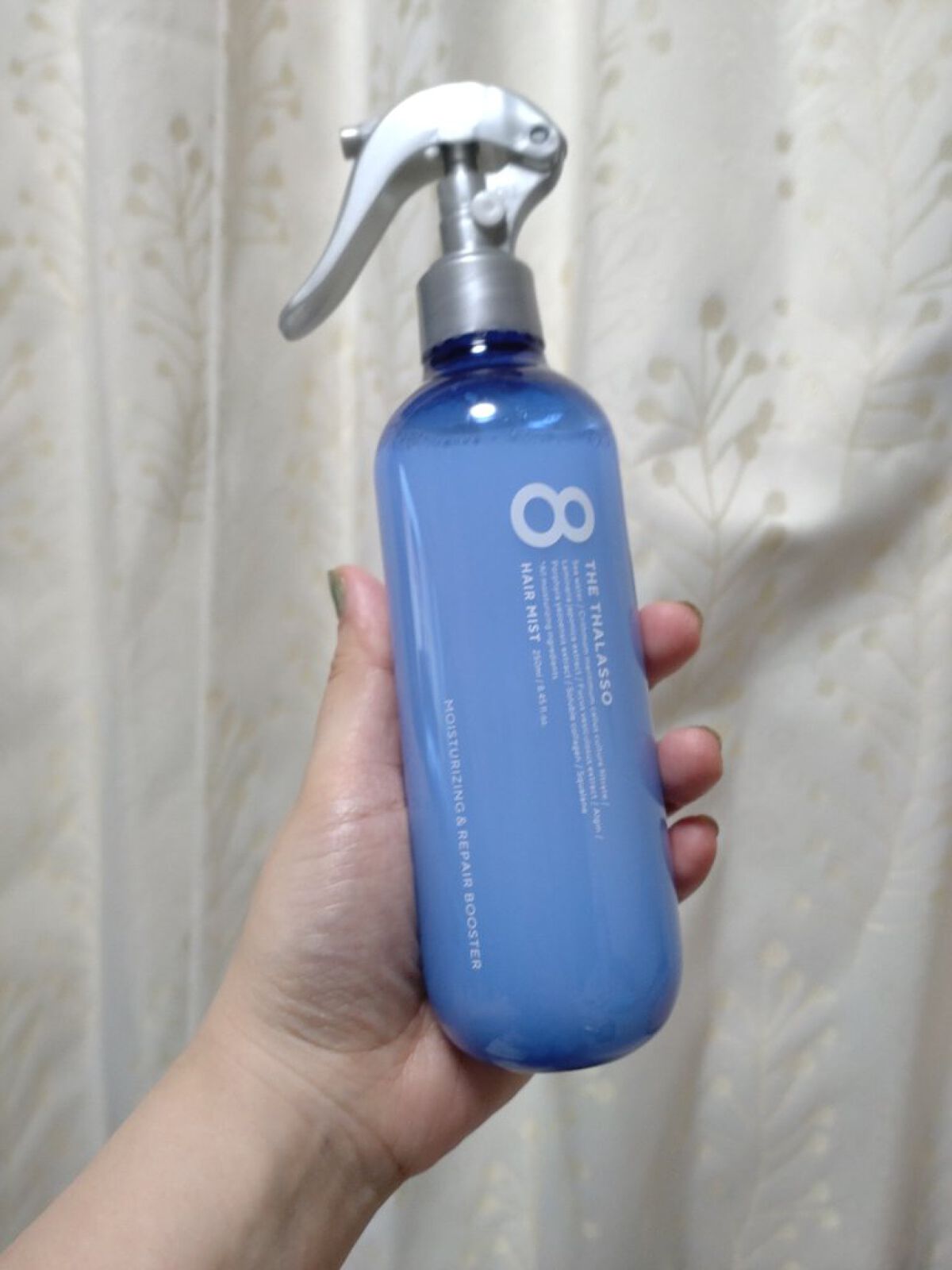 モイスチャーライジング＆リペアブースター 導入液ヘアミスト ボトル 250ml/エイトザタラソ/ヘアミストを使ったクチコミ（2枚目）