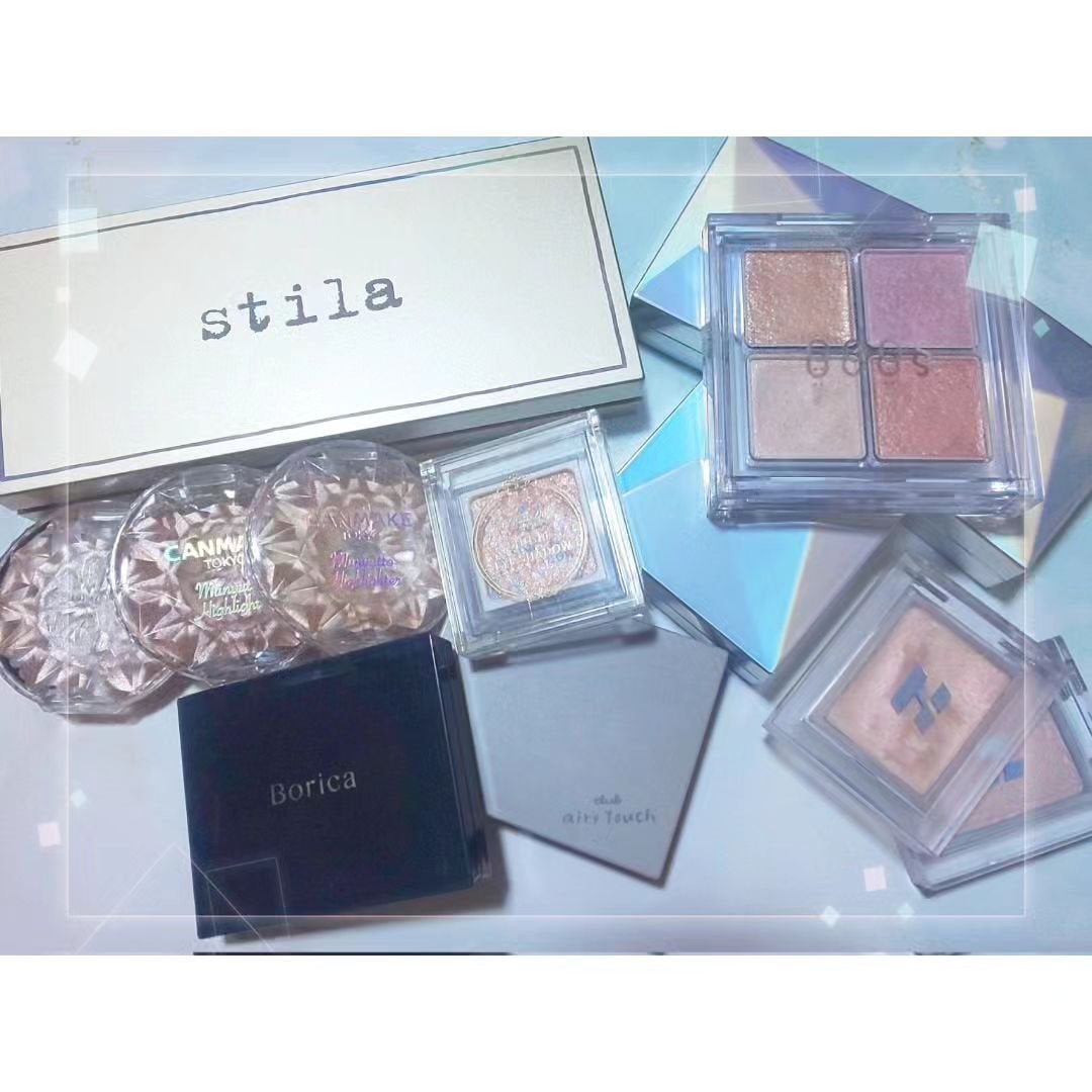 オーロラ ハイライト/LionWell(ライオンウェル)/パウダーハイライトを使ったクチコミ(4枚目)