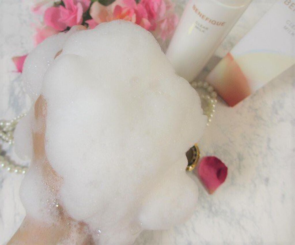 クリアミルク/BENEFIQUE/その他洗顔料を使ったクチコミ(8枚目)