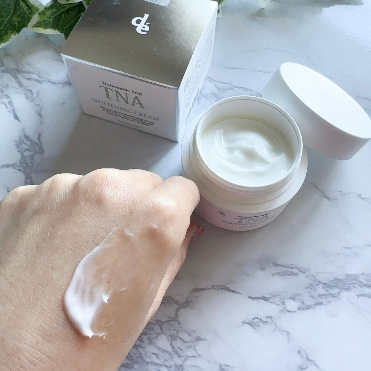 TNAホワイトニングクリーム/demarrer/フェイスクリームを使ったクチコミ(3枚目)