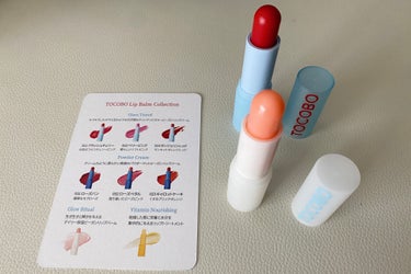 Glass Tinted Lip Balm/TOCOBO/リップケア・リップクリームを使ったクチコミ（2枚目）