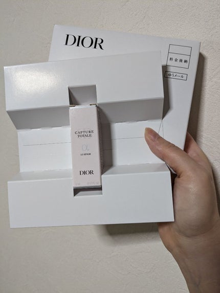 【旧】カプチュール トータル ル セラム/Dior/美容液を使ったクチコミ(2枚目)