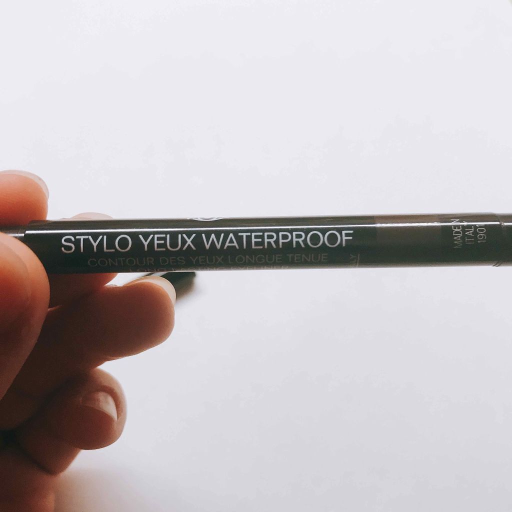 スティロ ユー ウォータープルーフ N/CHANEL/ペンシルアイライナーを使ったクチコミ(3枚目)