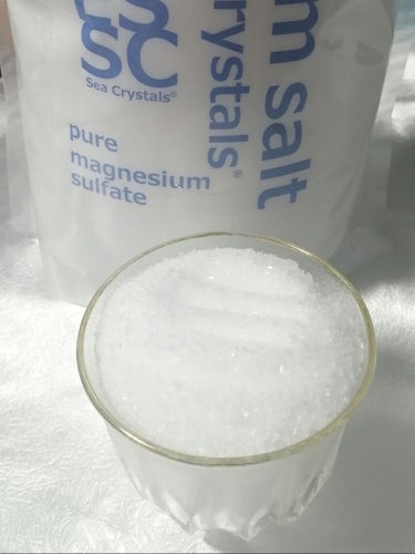 シークリスタルス エプソムソルト オリジナル/sea crystals/入浴剤を使ったクチコミ（6枚目）