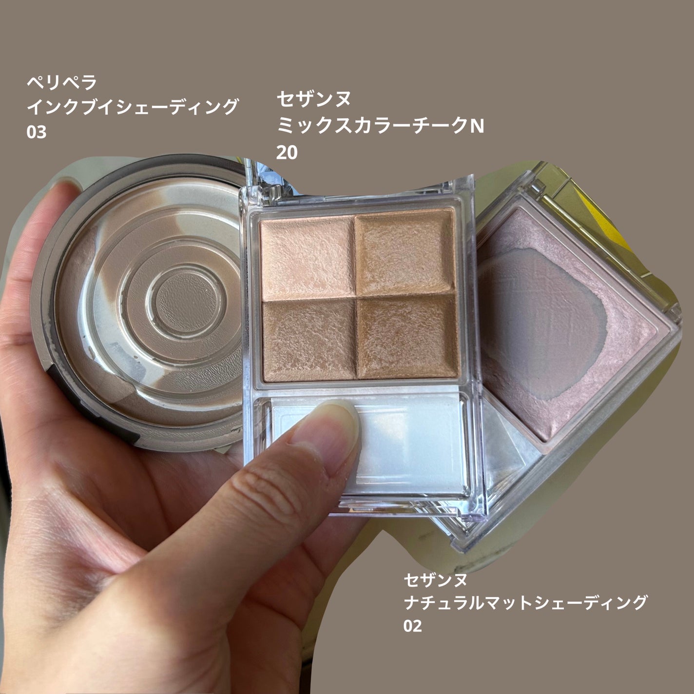 インクブイシェーディング/PERIPERA/シェーディングを使ったクチコミ(3枚目)