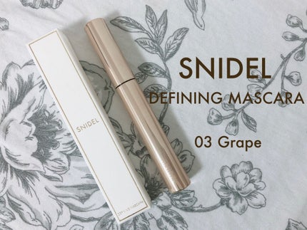 ディファイニング マスカラ/SNIDEL BEAUTY/マスカラを使ったクチコミ(1枚目)