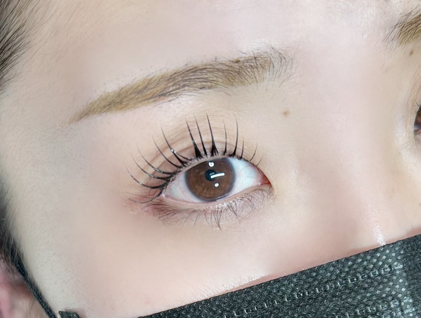 かえで on LIPS 「まつぱ❤︎#マツパ#まつ毛パーマ#ラッシュアディクト#伸びる#..」(1枚目)