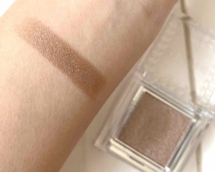 シングルカラーアイシャドウ/CEZANNE/単色アイシャドウを使ったクチコミ(2枚目)