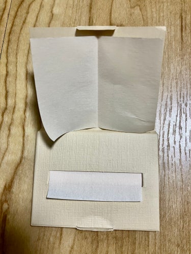 紙おしろい/無印良品/あぶらとり紙を使ったクチコミ（4枚目）