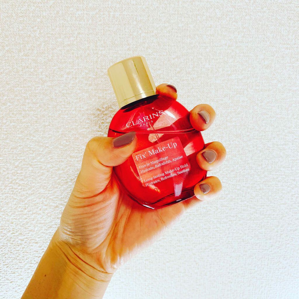 フィックス メイクアップ/CLARINS/ミスト状化粧水を使ったクチコミ（1枚目）