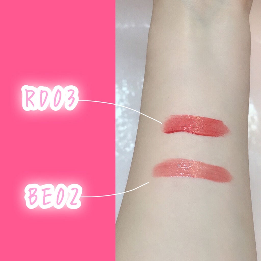 アピュー ジューシーパン スパークリングティント/A’pieu/口紅を使ったクチコミ(4枚目)