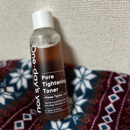 ポアタイトニングトナー/One-day's you/化粧水を使ったクチコミ(1枚目)