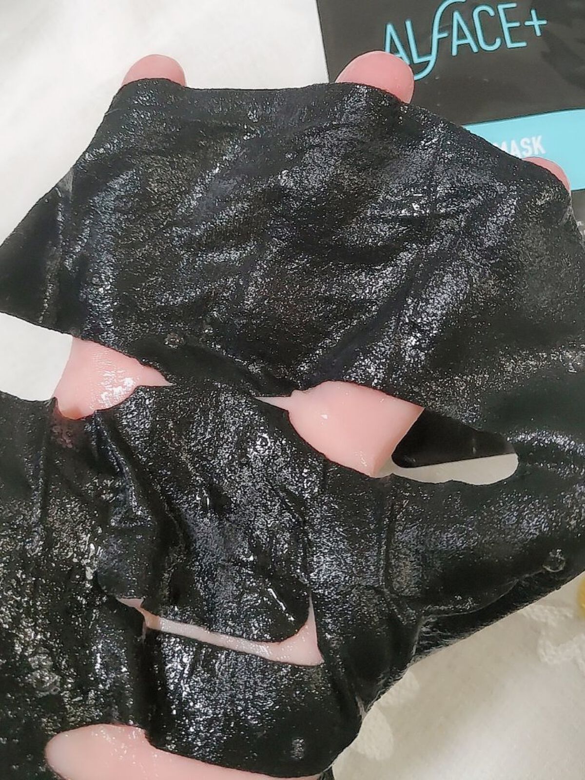 クリアリングマスク/ALFACE+/シートマスク・パックを使ったクチコミ（3枚目）