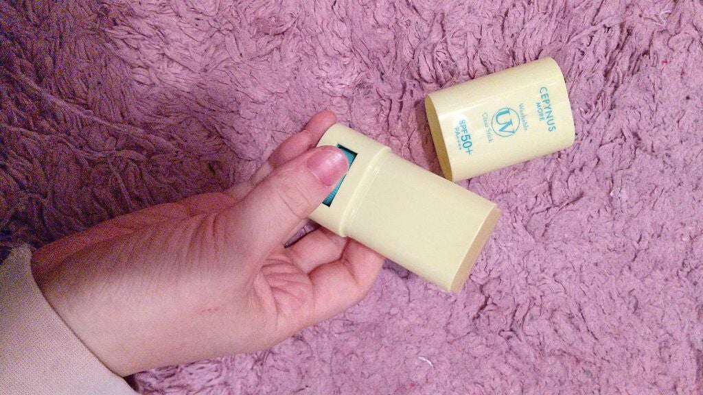 ウォッシャブル UV クリアスティック/CEPYNUS MORE(セピナス モア)/日焼け止めスティックを使ったクチコミ(1枚目)