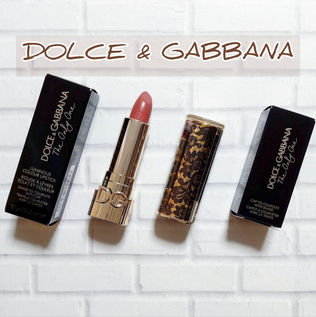 ザ・オンリーワン ルミナスカラー リップスティック/DOLCE&GABBANA BEAUTY/口紅を使ったクチコミ（1枚目）