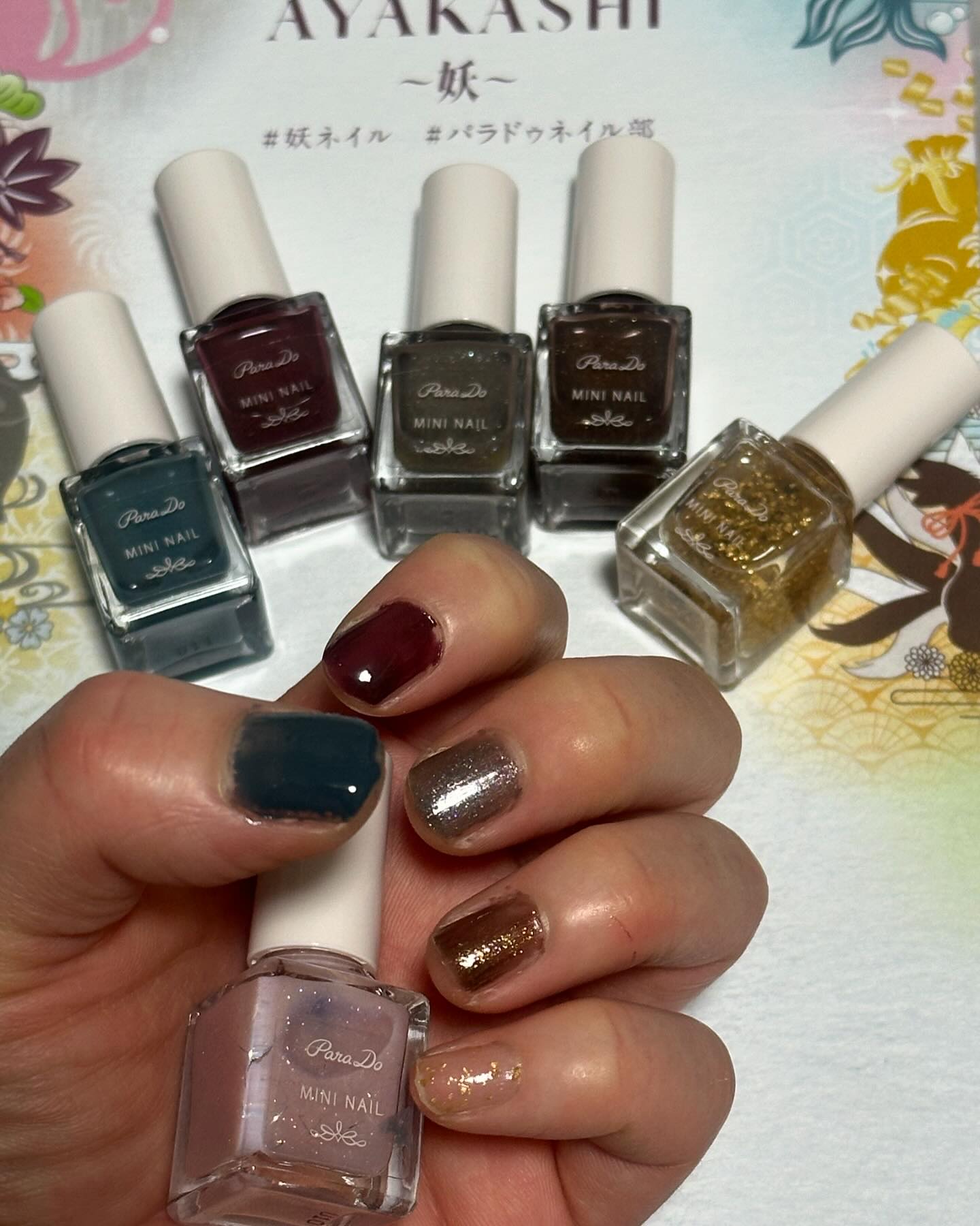 ミニネイル/パラドゥ/マニキュアを使ったクチコミ（3枚目）