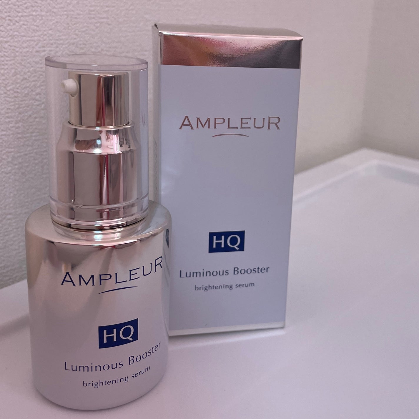 ルミナスHQブースター/アンプルール/ブースター・導入液を使ったクチコミ(1枚目)