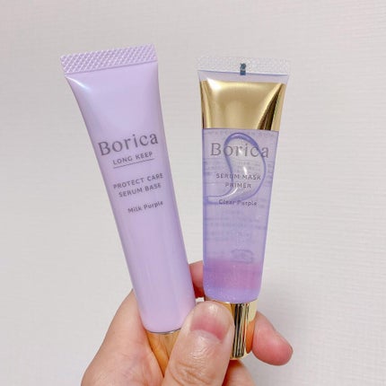 美容液マスクプライマー<クリアパープル>/Borica/化粧下地を使ったクチコミ(7枚目)