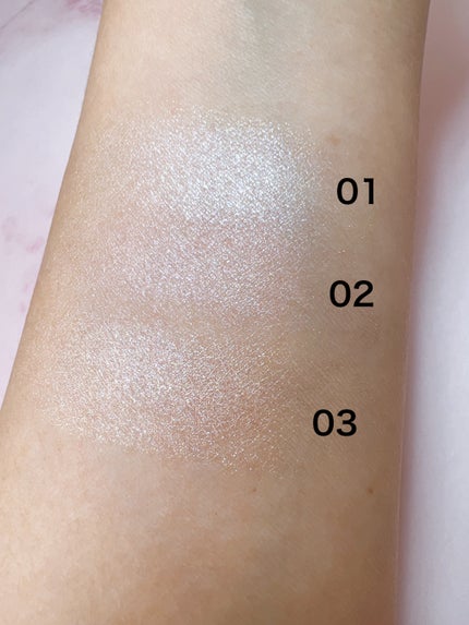 むにゅっとハイライター/キャンメイク/クリームハイライトを使ったクチコミ(3枚目)