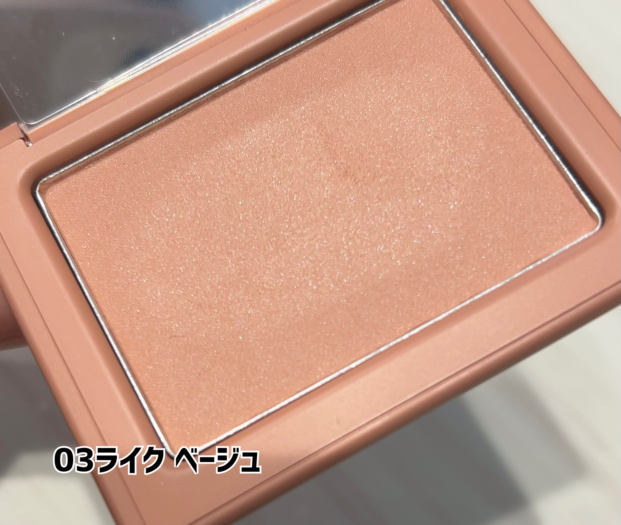 チークステイン ブラッシャー/VDL/パウダーチークを使ったクチコミ（2枚目）