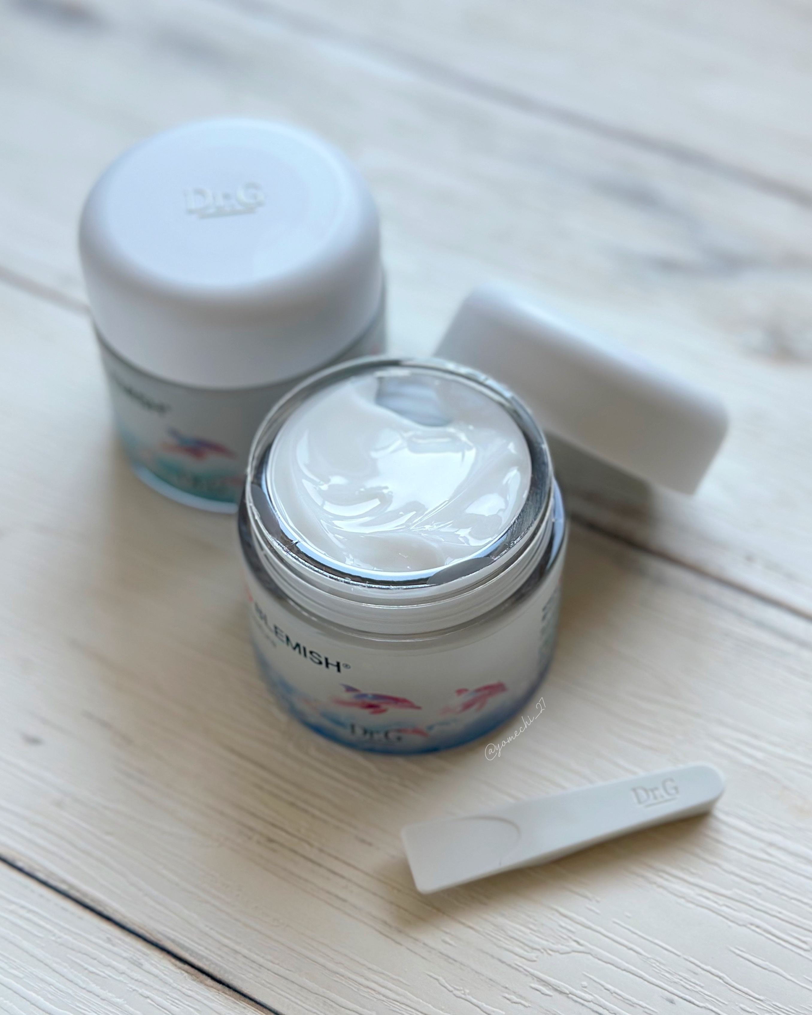 レッドブレミッシュ クリアモイスチャークリーム/Dr.G/フェイスクリームを使ったクチコミ（3枚目）