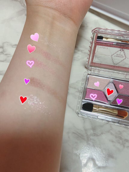 【旧品】パーフェクトスタイリストアイズ/キャンメイク/アイシャドウパレットを使ったクチコミ(2枚目)