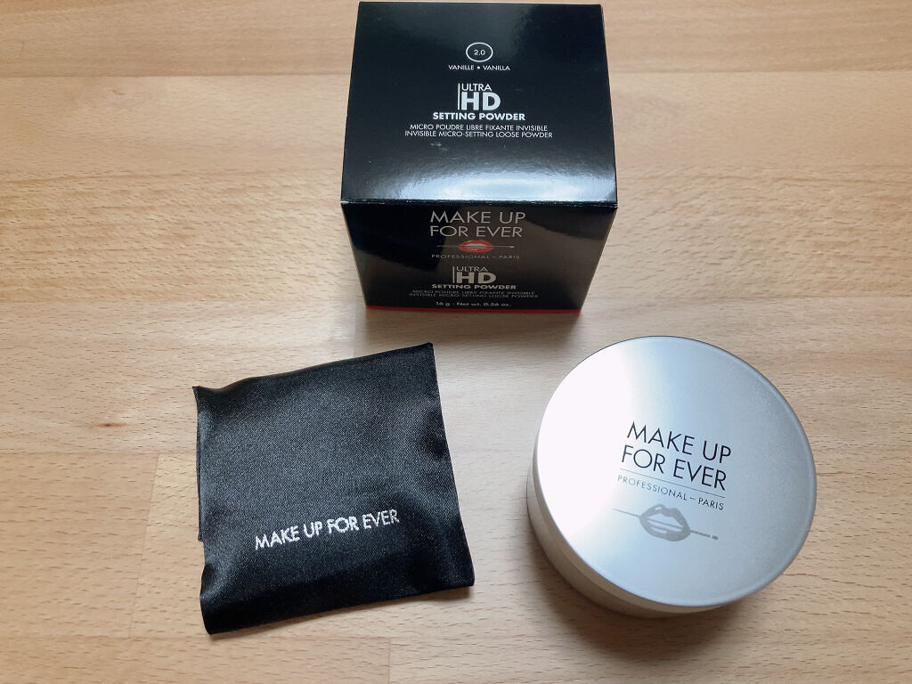 ウルトラ HD セッティングパウダー/MAKE UP FOR EVER/ルースパウダーを使ったクチコミ（2枚目）