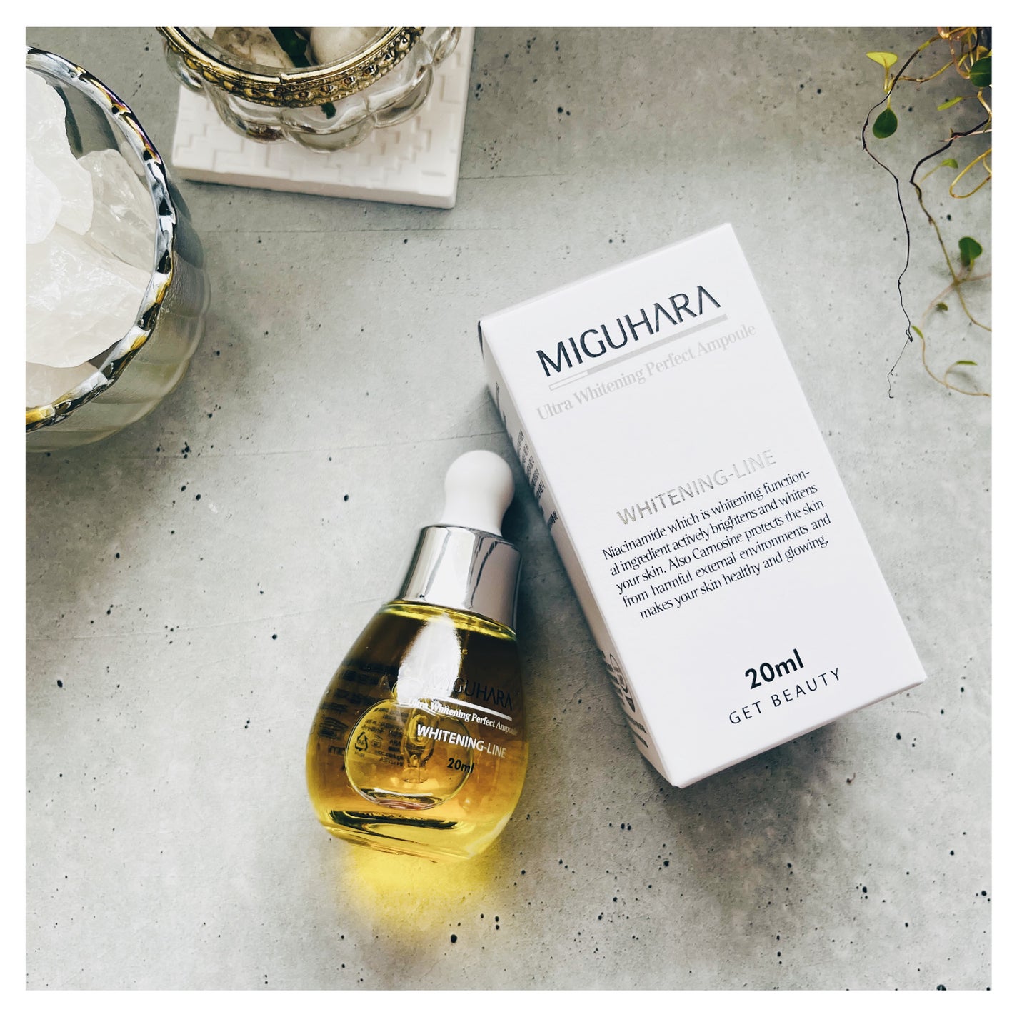 Ultra Whitening Perfect Ampoule/MIGUHARA/美容液を使ったクチコミ(3枚目)