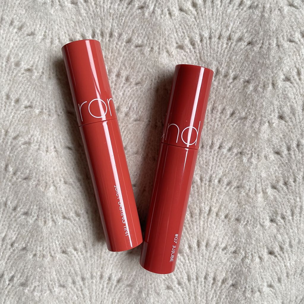 ジューシーラスティングティント/rom&nd/リップティントを使ったクチコミ（1枚目）