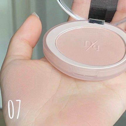 ブレンディングムードチーク/dasique/パウダーチークを使ったクチコミ(8枚目)