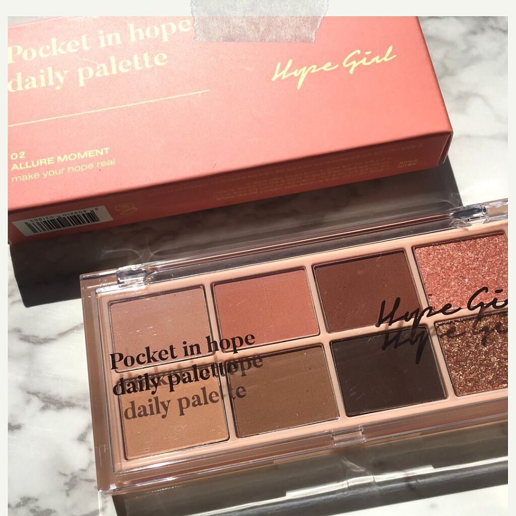 Pocket in Hope daily palette/Hope Girl/アイシャドウパレットを使ったクチコミ（1枚目）