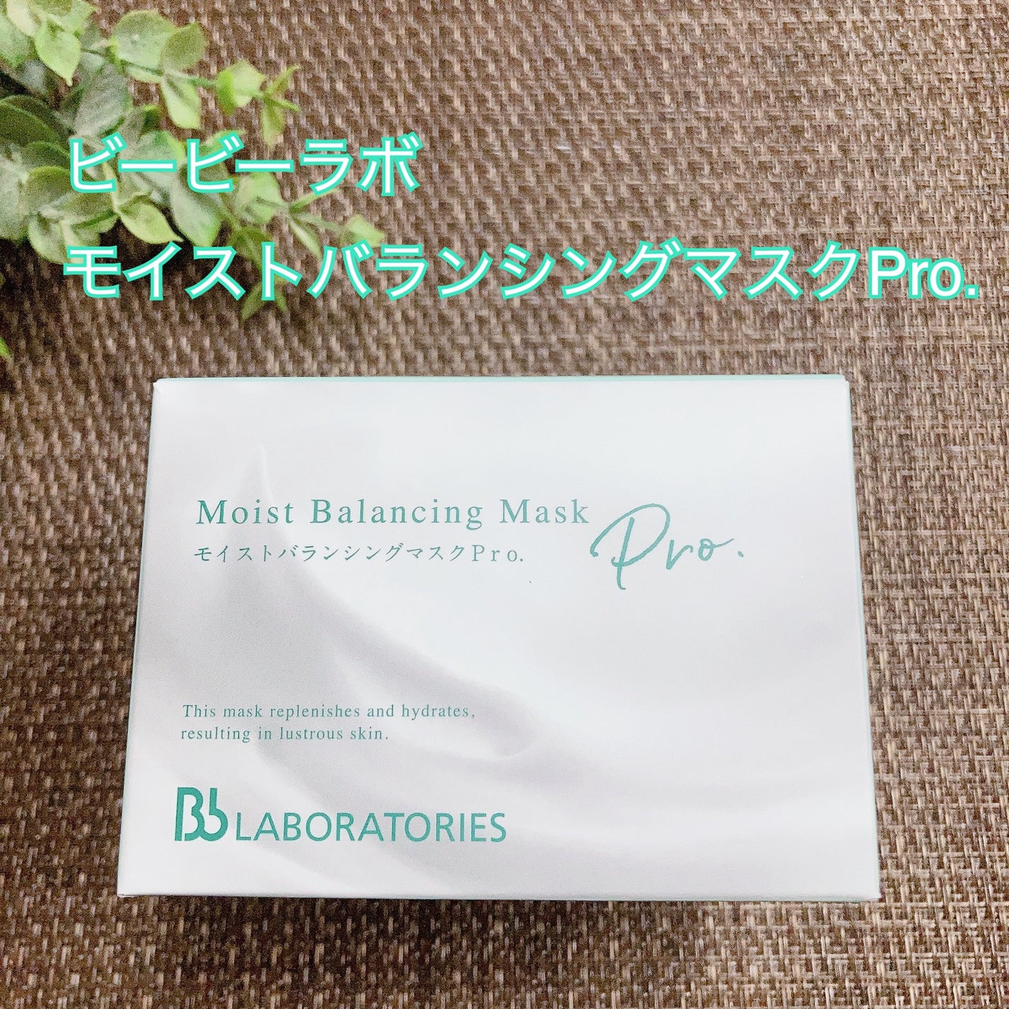 モイストバランシングマスクPro./ビービーラボラトリーズ/洗い流すパック・マスクを使ったクチコミ(1枚目)