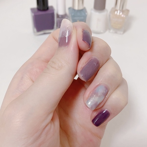 カラフルネイルズ/キャンメイク/マニキュアを使ったクチコミ（1枚目）